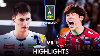 PERUGIA vs TRENTINO  Highlights  Pallavolo Superlega 2024 [upl. by Atreb]