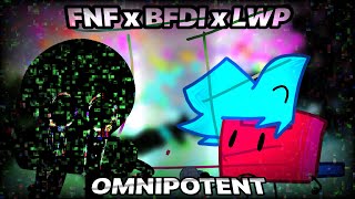 FNF x BFDI x LWP  Omnipotent  Two [upl. by Nnyliak973]