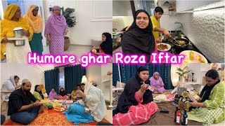 Humare Ghar mein 1st roza IFTAR ✨  sabke liye iftari banayi 🙈  Ramadan Routine day 2  vlog [upl. by Boardman]