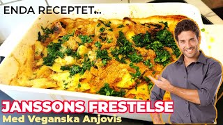 Janssons Frestelse Enda Receptet med Vegansk quotFiskquot  AUTENTISK [upl. by Nosle645]