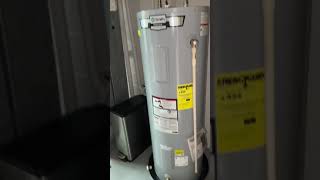 50 Gallon Electric Water Heater  Customer Happy to Have Hot Water Again [upl. by Droc]