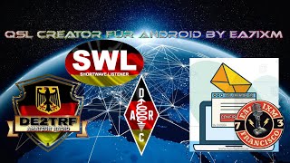 QSL CREATOR für Android By EA7IXM [upl. by Anib233]