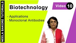 Biotechnology  NEET  Monoclonal Antibodies  Neela Bakore Tutorials [upl. by Omero]