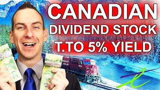 Canadian Dividend Stock To Buy  Telus Dividend Increase 5 Yield [upl. by Abdel65]