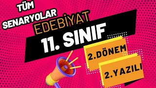 11 SINIF EDEBİYAT 2 DÖNEM 2 SINAV [upl. by Assiron]