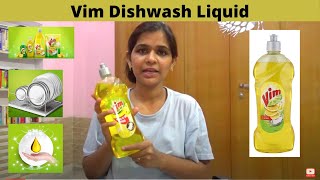 Vim Dishwash Gel 750ml Review in Hindi [upl. by Aek758]