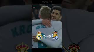 Real Madrid VS Real Sociedad in FOOTBALL Match⚽🔥epicfootballmoments epicfootballbattle [upl. by Lina]