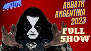 ABBATH ARGENTINA 2023 FULL SHOW [upl. by Zora]