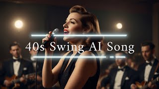 French SwingJazz Singer amp Band 40s 50s Free AIGenerated [upl. by Nesline]