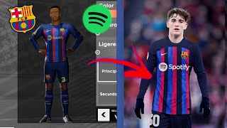 COMO PONERSE LA NUEVA POLERA DEL BARCA EN DLS 23 en menos de 1 minuto [upl. by Arnie]