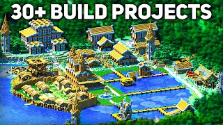 30 Builds EVERY Survival Minecraft World Needs [upl. by Nailimixam]