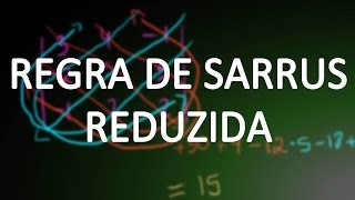 Regra de Sarrus reduzida [upl. by Cummings]