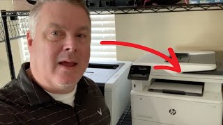 HP LaserJet Pro  Model M426fdw Review by Woodworking Business Owner [upl. by Carita]