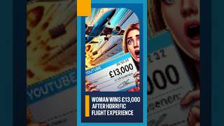 Woman Wins £13000 After Horrific Flight Experience shorts [upl. by Anirat226]