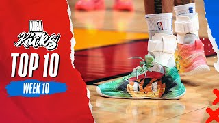 🔥The Top 10 NBA Sneakers  NBAKicks  Week 10 [upl. by Syck]