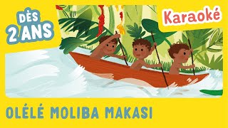 Olélé moliba makasi  Comptine en KARAOKÉ  Mon imagier des chansons de la maternelle  GJ [upl. by Sasnett]