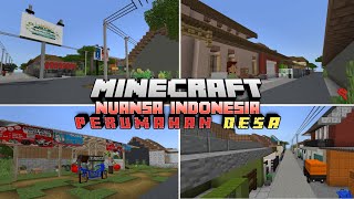 SHARE ‼️ MAP NUANSA INDONESIA PERUMAHAN DESA For Mcpe V 120 [upl. by Cutler]