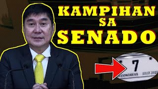 KAMPIHAN SA SENADO  PROTOCOL PLATE NUMBER 7 ft SEN RAFFY TULFO [upl. by Acinaj]