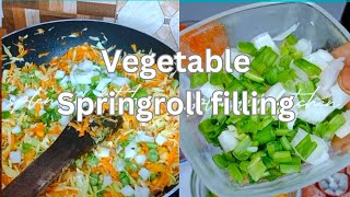 How to Make the Best Spring rolls Filling [upl. by Etoile]