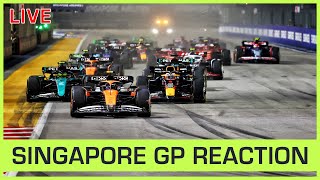 2024 Singapore Grand Prix Race Reaction [upl. by Namia]