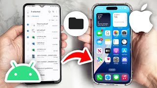 How To Transfer Files From Android To iPhone  Full Guide [upl. by Eesac]