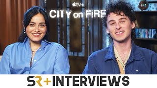 Wyatt Oleff amp Chase Sui Wonders Interview City On Fire [upl. by Annayram983]