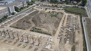 Stadionul „Eroii Timișoarei”  Stadiu lucrări 14072024 [upl. by Ila]