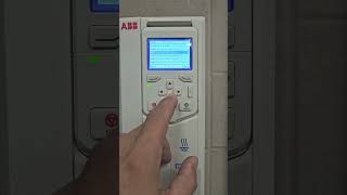 ABB ACH580 FACTORY RESET [upl. by Sidnarb]