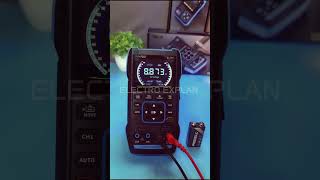 Oscilloscope multimeter review multimeter oscilloscope shorts [upl. by Shear]