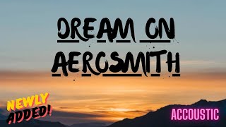 Dream On  Aerosmith Lyrics [upl. by Penelope]