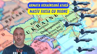 Armata Ucrainei atacă masiv Rusia cu 47 de drone [upl. by Cherice]