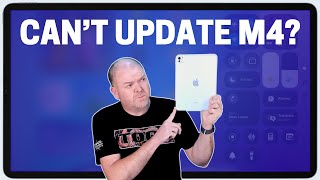 Why iPad Pro M4 Cant Update to iPadOS 18 yet [upl. by Edrahc]