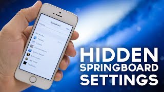 iOS 7 Jailbreak How To Enable Hidden Springboard Settings On iPhone 5s [upl. by Amada]