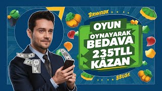 Oyun Oynayarak Bedava 235₺ Kazan  İnternetten Para Kazanma Yolları 2024 [upl. by Eniarrol]