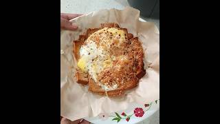 Aaj ka Breakfast🍳☕🍞  SUPER CRISPY omelette Toast in Airfryer swadanusaar [upl. by Allx]