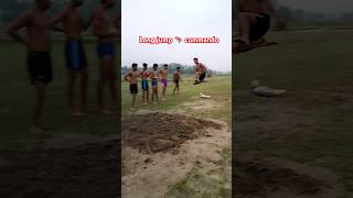 Long jump commando assam police commando longjumppractice [upl. by Noved594]