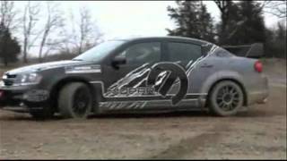 Dodge Avenger rally car unveiled [upl. by Sacttler]