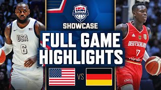 USA vs GERMANY  USAB SHOWCASE  FULL GAME HIGHLIGHTS  July 22 2024 [upl. by Grissel467]