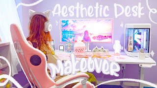 🌸 Kawaii Gaming Setup Makeover 2024  Kawaii Room [upl. by Crawford584]