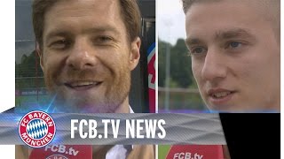 Xabi Alonso und Sinan Kurt stellen sich vor [upl. by Odrareve153]