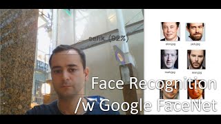 Real Time Face Recognition with Google FaceNet in Python Keras  TensorFlow  OpenCV [upl. by Titos]