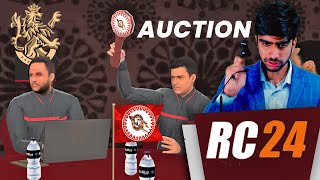 REAL CRICKET AUCTION WITH RCB  Kya mein RCB ki kismat badal sakta hun  RCPL Auction [upl. by Woodall720]