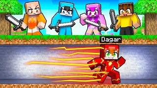 6 CAZADORES vs FLASH en Minecraft [upl. by Melville]