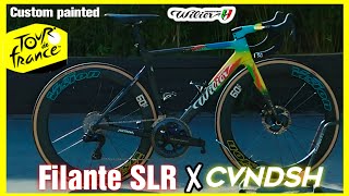 Wilier Filante SLR  Mark cavendishs custom tour de france bike 2024 [upl. by Stephenson]