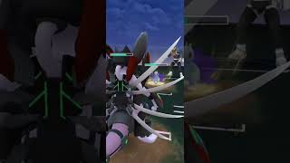 Armored Mewtwo Talon and Scrafty under CP 2500 vs Leader Cliff  Pokemon GO [upl. by Darline901]