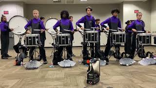 Cedar Ridge Drumline 2024 uil state prelims p2 [upl. by Idelia]