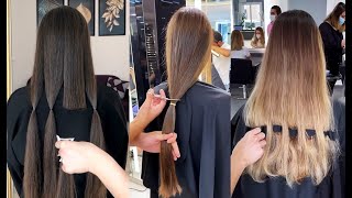 Increíbles Cortes de Cabello largo a Corto amp Cambios de Look  Best Haircuts Transformation 2021 [upl. by Aron]