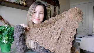 Hundred Acre Wool Knitting Podcast Ep 59  Estonian Lace amp Simple Handknit Wardobe Basics [upl. by Selrhc]