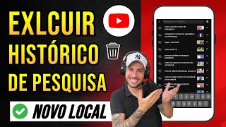 Como Apagar o Histórico de Pesquisa do YouTube 2024 NOVO MÉTODO passo a passo [upl. by Bryanty]