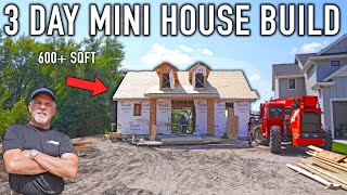 BUILDING A CUSTOM POOL HOUSE IN 3 DAYS [upl. by Murage]